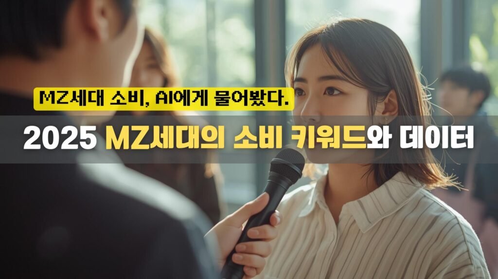 205년 MZ세대 소비 키워드와 데이터