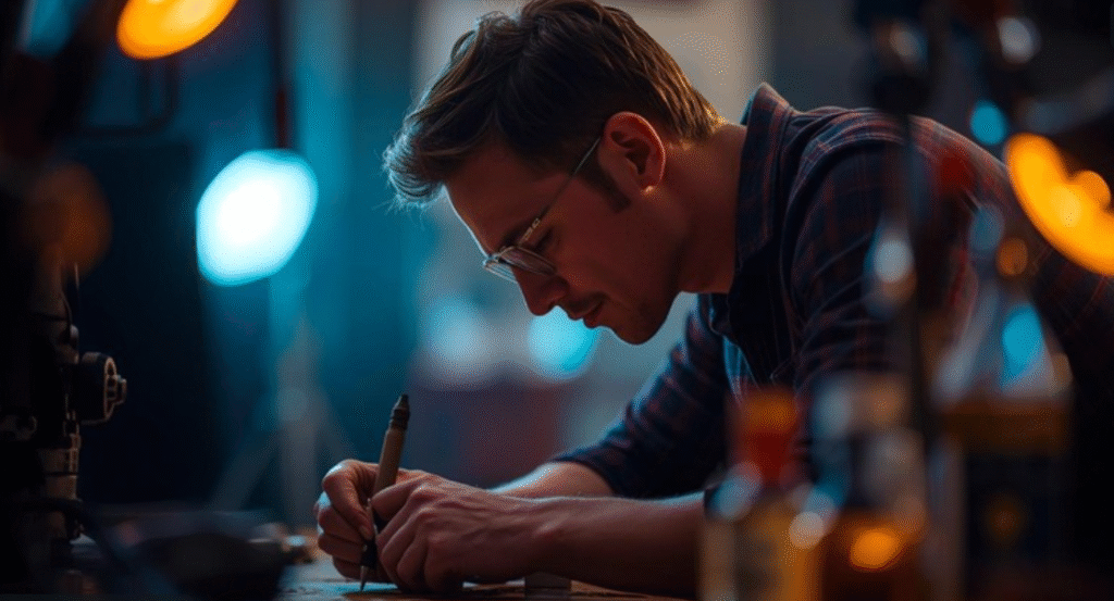 본업무에 집중하는 사람