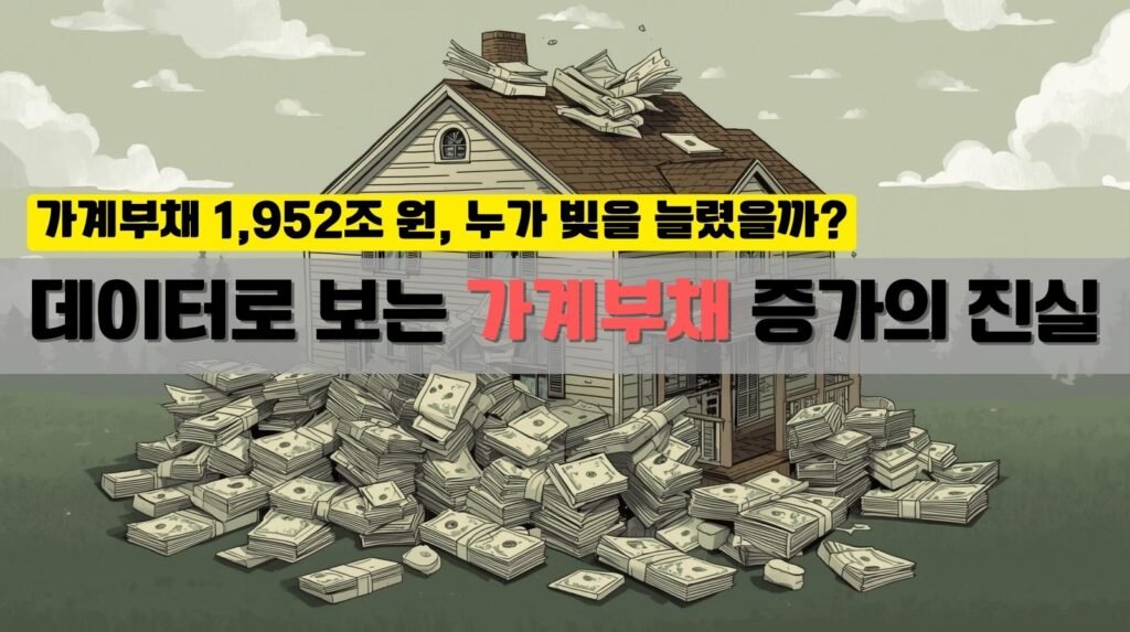 데이터로 보는 가계부채 증가의 진실