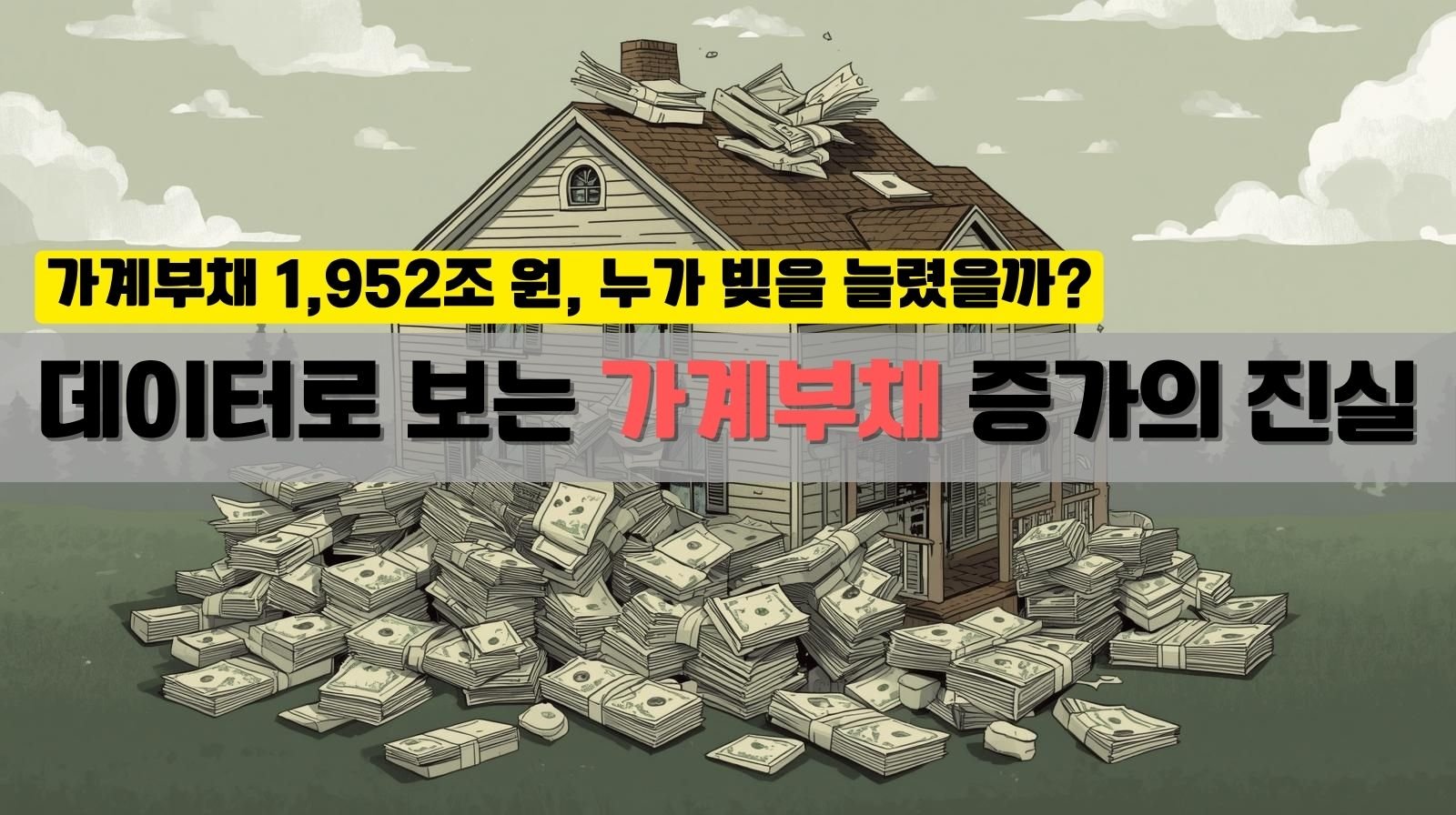 데이터로 보는 가계부채 증가의 진실