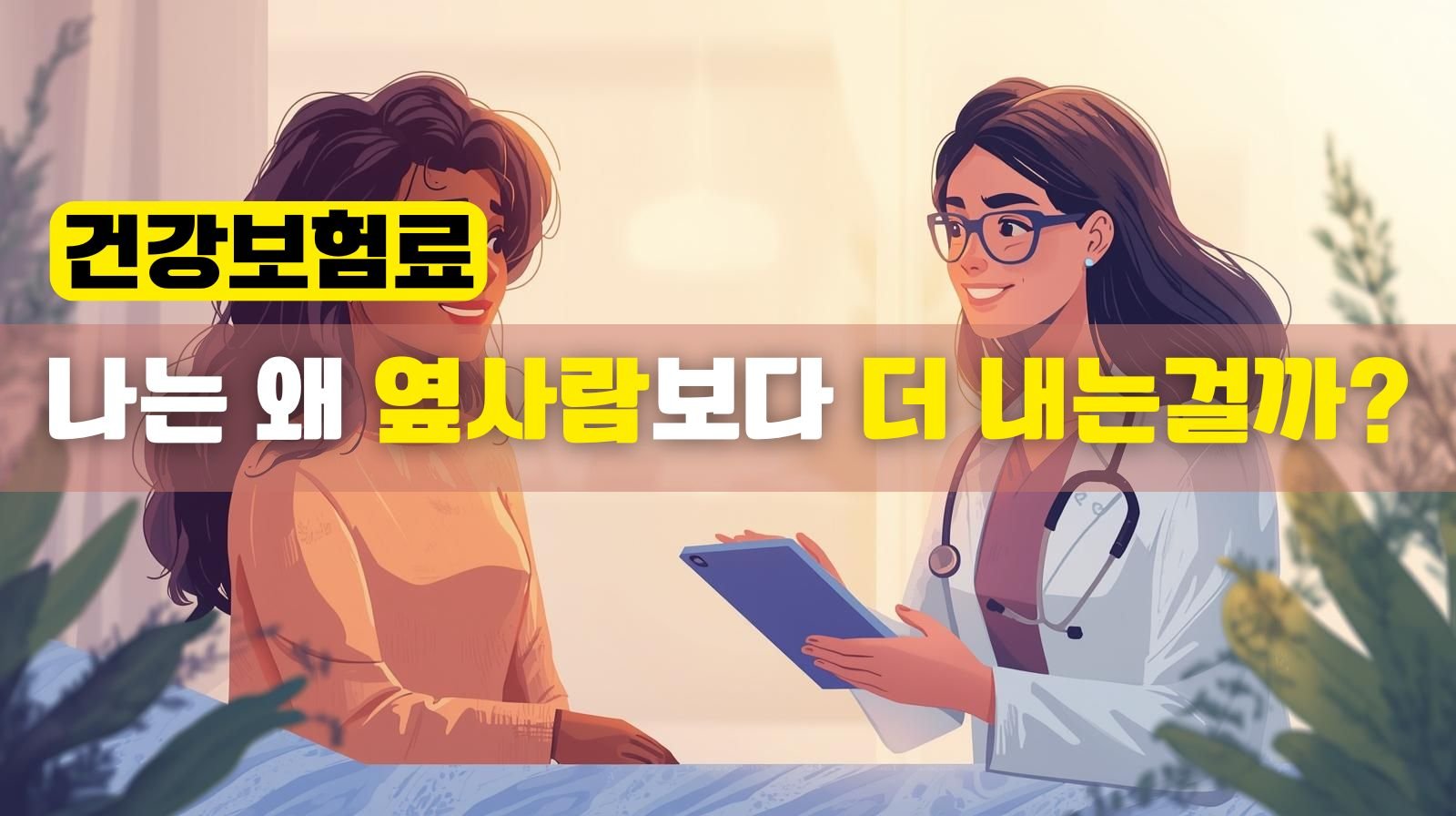 건강보험료, 나는 왜 옆사람보다 더 내는걸까?