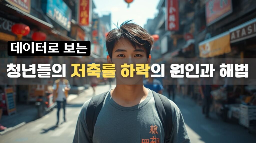 청년들의 저축률 하락의 원인과 해법