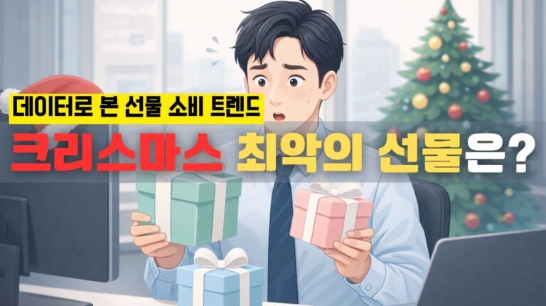 크리스마스 최악의 선물은? 데이터로 보는 선물 소비 트렌드