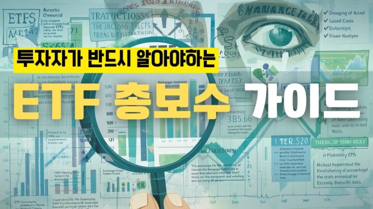 ETF 총보수 가이드 | 투자자가 꼭 알아야 할 ETF의 모든 비용