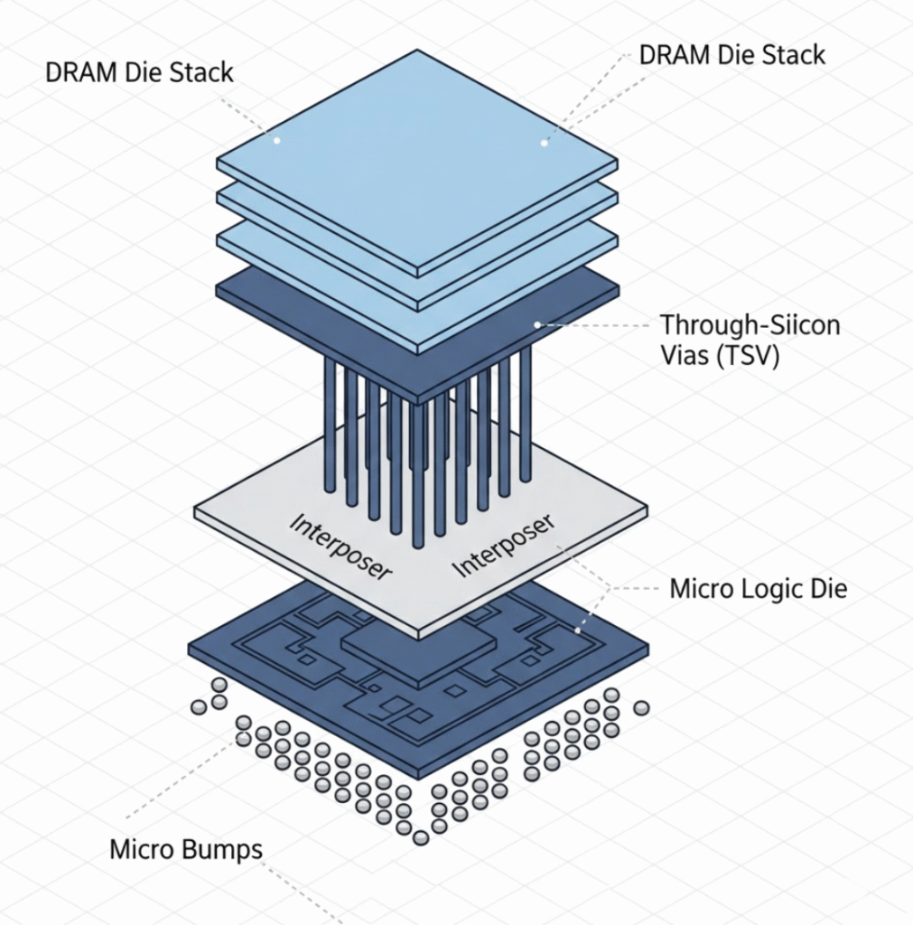 2026년 유망 주식 전망 : 2024~2026년 AI 인프라 투자 증가와 GPU·HBM 수요 급등 추이를 보여주는 그래프
