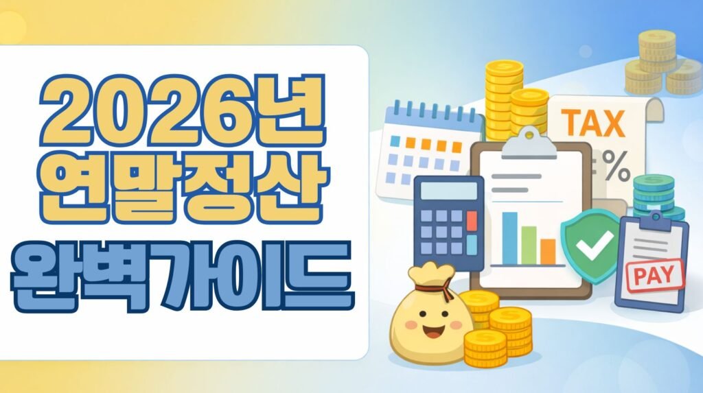 2026년 연말정산 완벽가이드