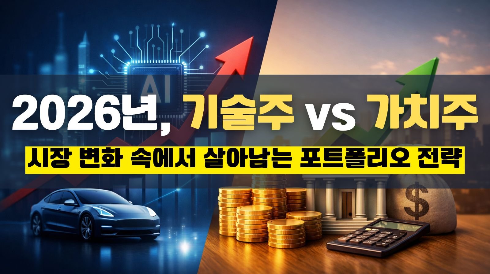 2026년 기술주 vs 가치주